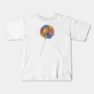 Rainbow Lollipop Kids T-Shirt